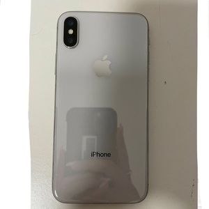 Iphone X silver 64Gb